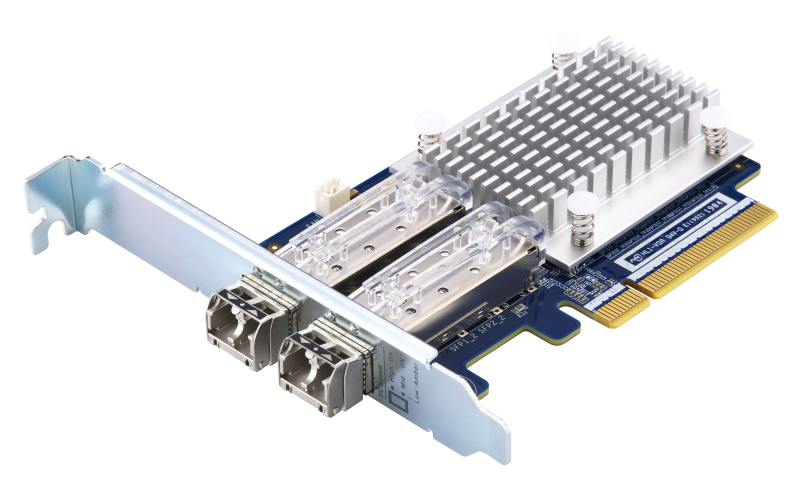 QNAP Fibre Channel Expansion Card left-angle Full-height bracket