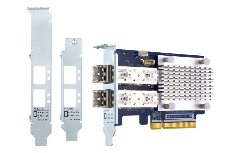 QNAP Fibre Channel Expansion Card Top with Bracket