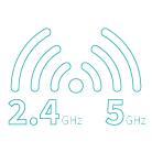 2.4GHz & 5GHz