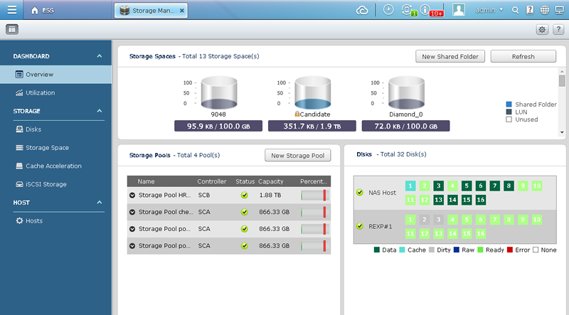 QES Storage Manager