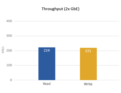 Throughput (2x GbE)