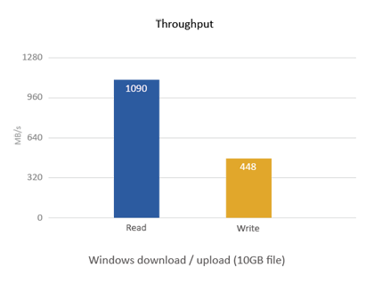 Throughput (MB/s)