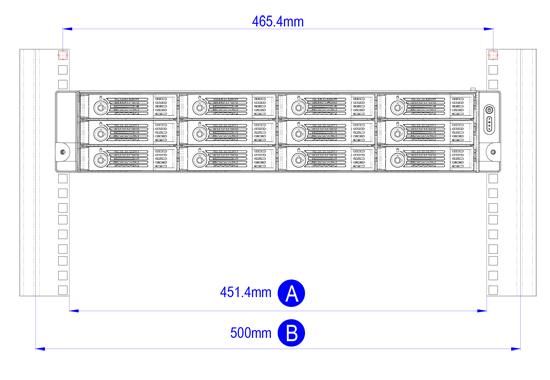 Rack size