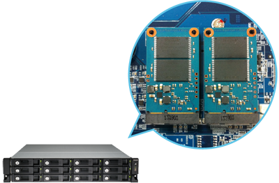 Internal cache port for IO acceleration