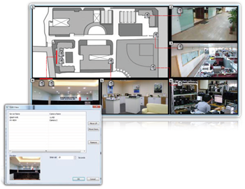 Flexible Central Monitoring for fast focusing