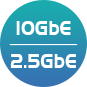 10GbE-2.5GbE