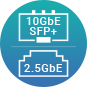 10GbESFP+2.5GbE