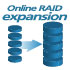 Online RAID Capacity Expansion